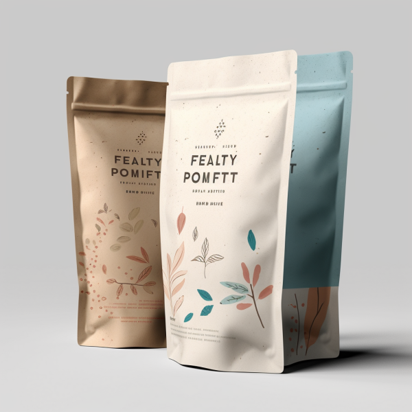 custom printed flat pouches