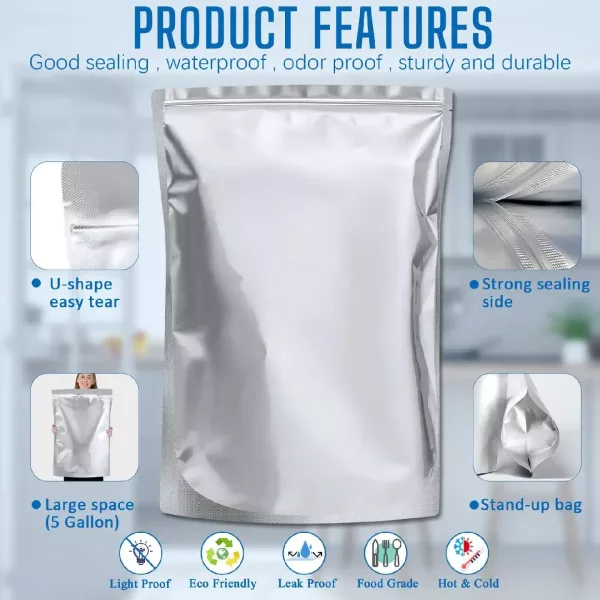 Mylar Bags with Oxygen Absorbers