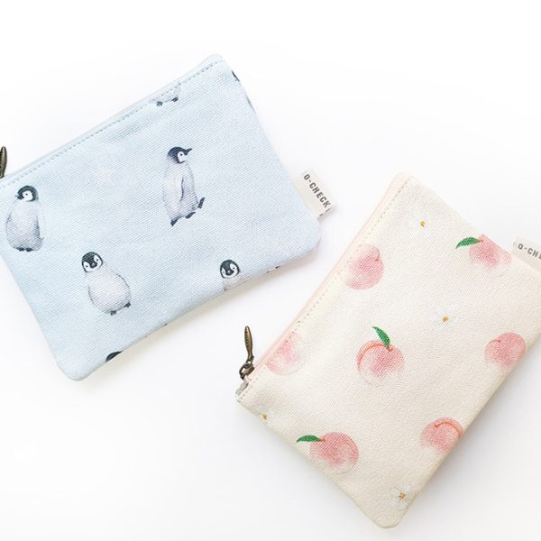 Flat Zipper Pouch