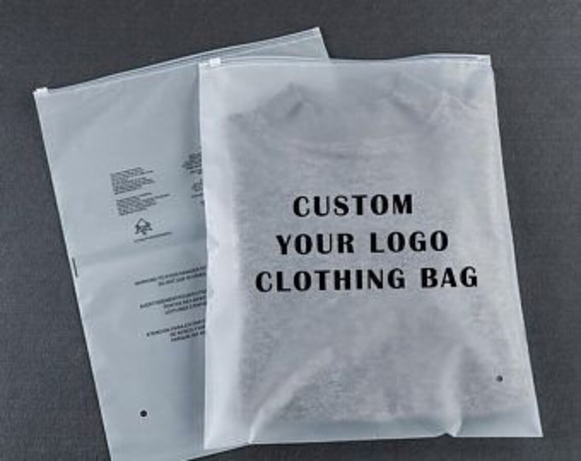 custom frosted zipper bag1