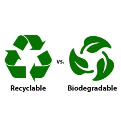 Biodegradable vs. Recyclable