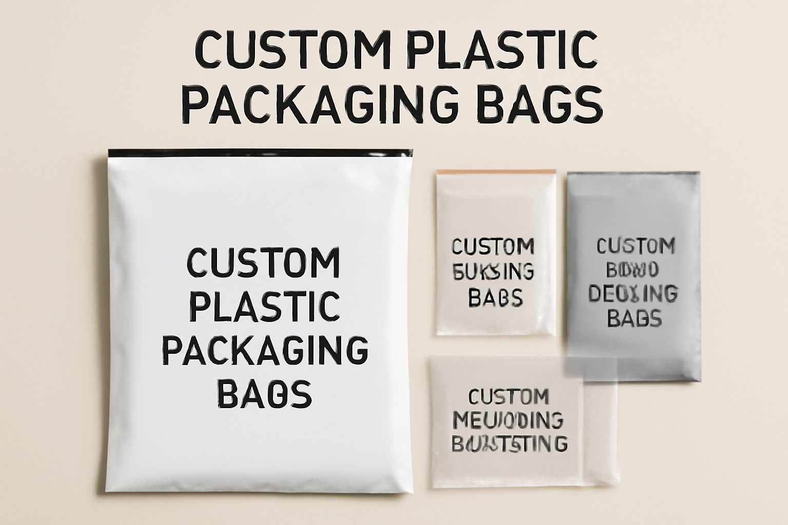 Custom Plastic Packaging Bags